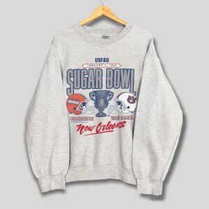 Vintage Auburn Tigers Vs Syracuse Orangemen Sugar Bowl Football Unisex Shirt Tee